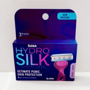 💚2/$20 Schick Hydro Silk Ultimate Protection 3-Blade Razor Blade Refills, 4CT